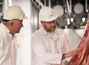 Kjell H. Grure fra BDO og Renè Nielsen i Prima Jæren