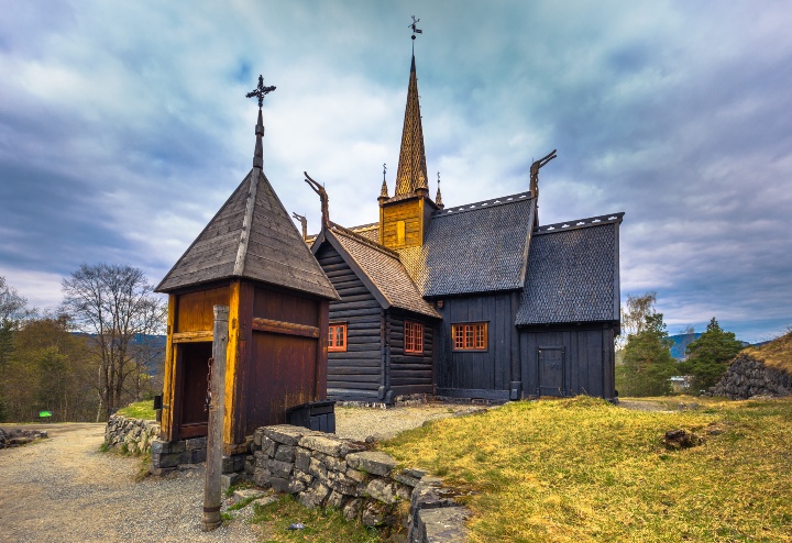 Garmo Stavkirke i Lillehammer