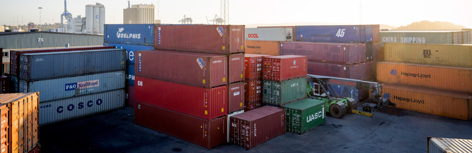 Bilde av kontainere på Filipstad
