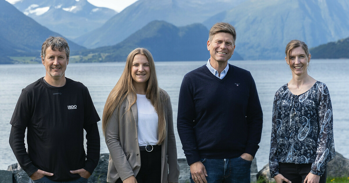 Landskapsbilde fra Åndalsnes