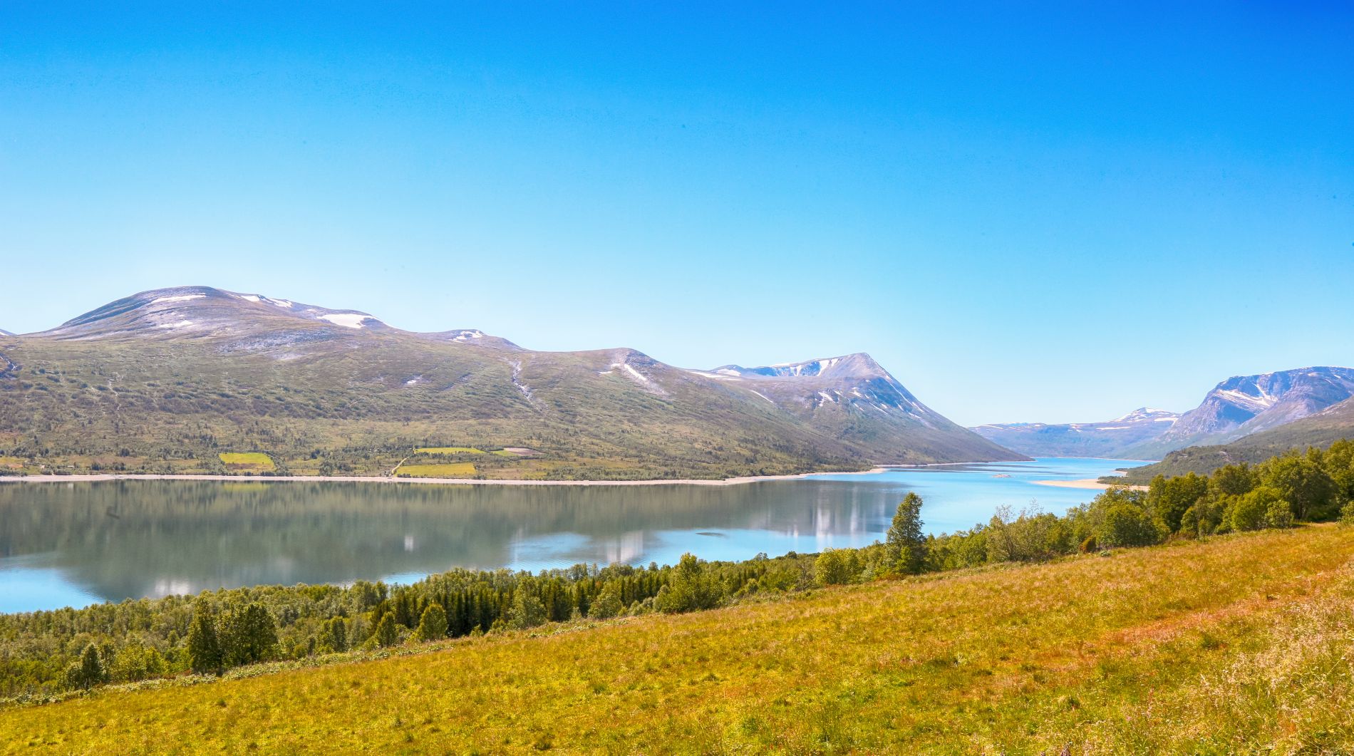 Landskapsbilde fra Oppdal