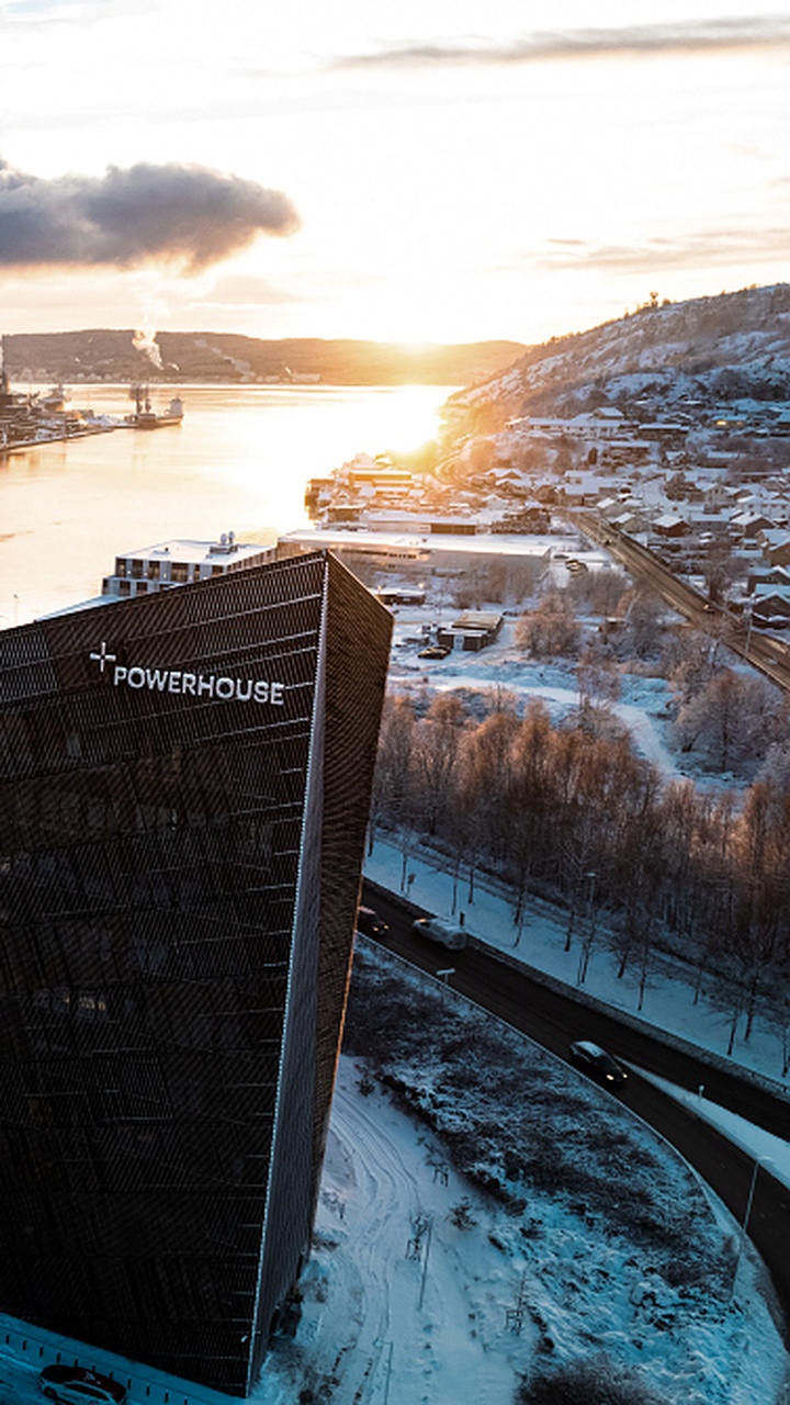 Powerhouse bygningen i Telemark