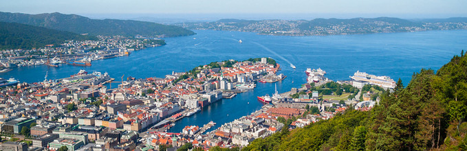 Bergen by og fjord