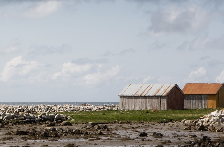 Landskapsbilde fra Brattvåg