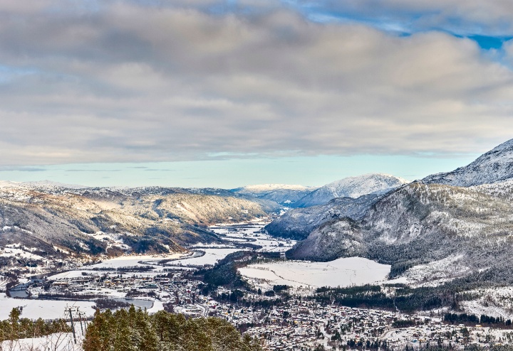 Oversiktsbilde fra Surnadal