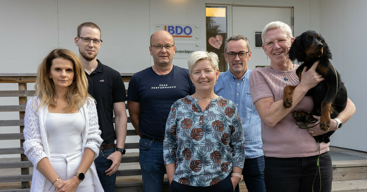 Landskapsbilde fra Grong