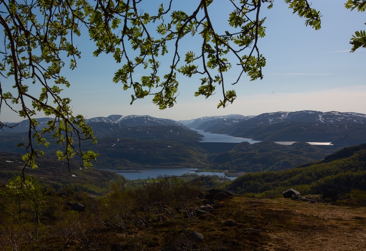 Landskapsbilde fra Sirdal