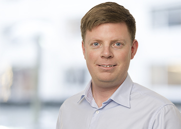 Martin Johnsen, leder på Hamar-kontoret