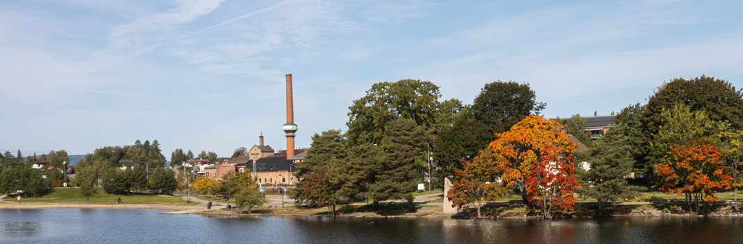Rivieraen på Hamar i høstprakten sin